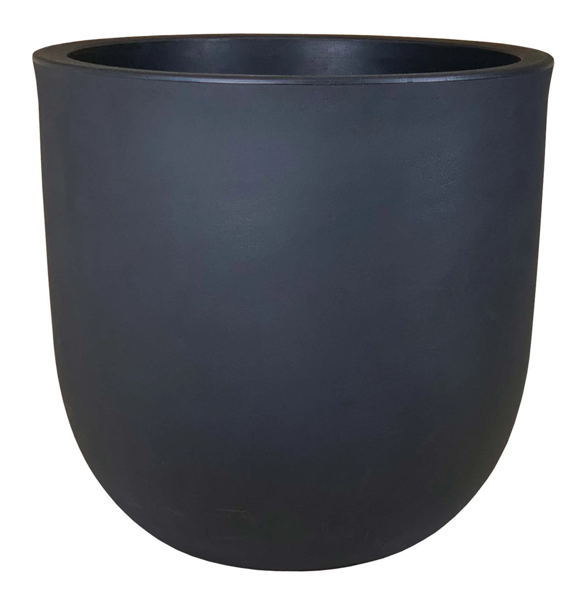 (3 pack) Better Homes & Gardens 18in Mosswood Resin Planter, Matte Black