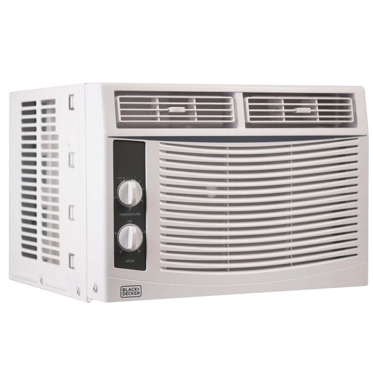BLACK+DECKER BWAC05MWTB 5,000 BTU Window Air Conditioner Unit, AC Cools Up to 150 Square Feet, Energy Efficient, White