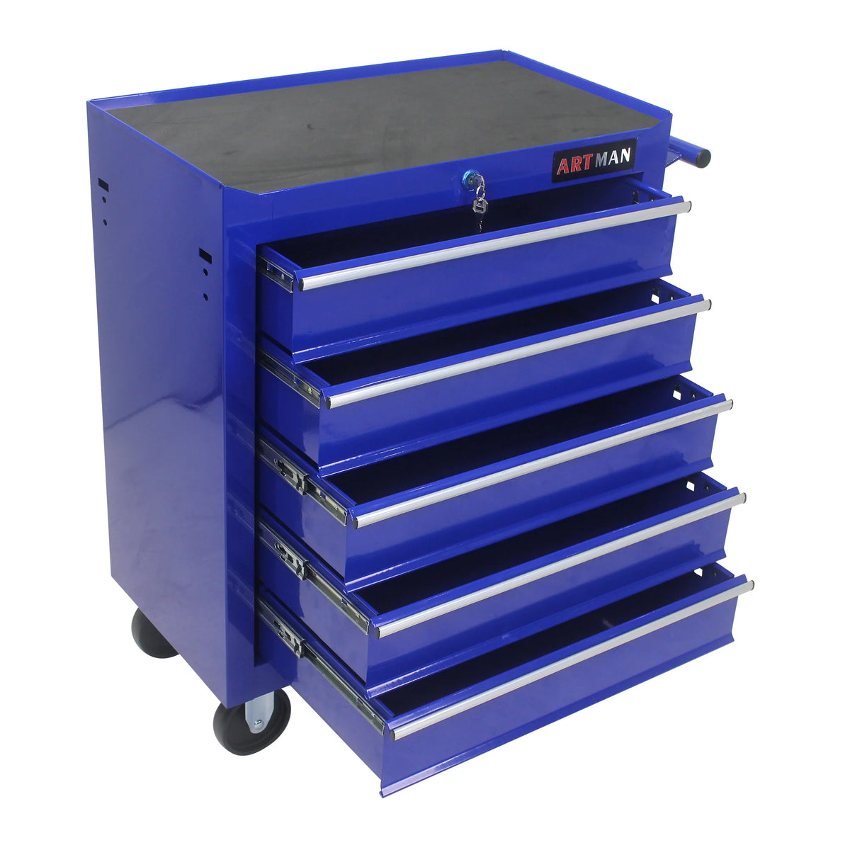 ARTMAN 5 Drawer Rolling Tool Chest, Tool Storage Cabinet  with Wheels and Drawers for Garage Warehouse