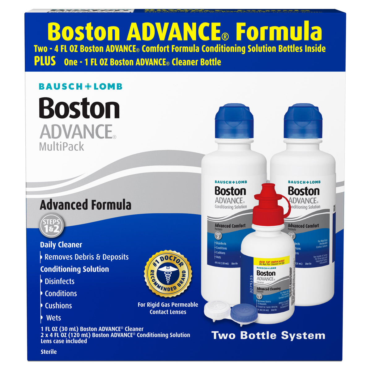 Boston ADVANCE Conditioning Solution MultiPack, 9 Fluid Ounces