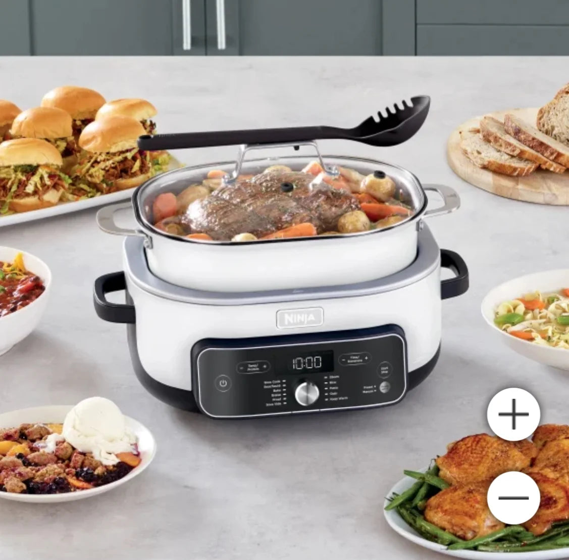 Ninja Foodi PossibleCooker PRO Plus with 11-in-1 Smart Cook System