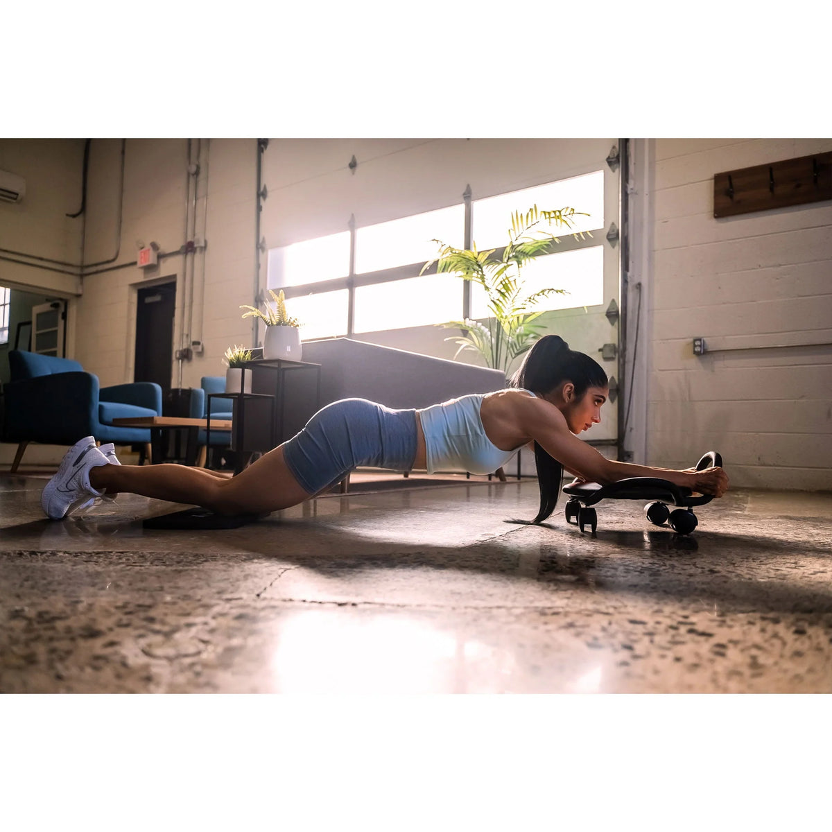 AB Dolly Plus Home Core Training Fitness Abs Exercise Workout Equipment