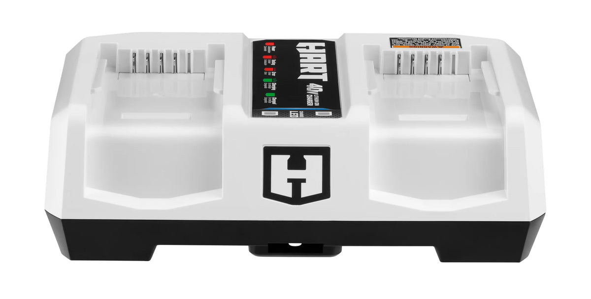 HART 40-Volt Dual Port Fast Charger for HART 40V Batteries