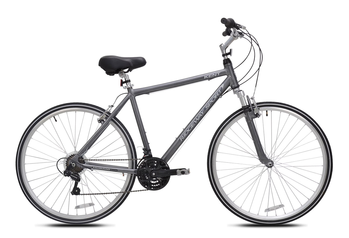 700C Kent Ridgeway Sport Adult Bicycle, Grey