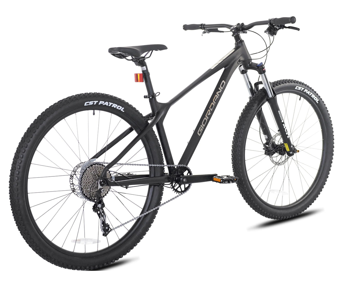 Giordano 29-inch Men's Intrepid Mountain Bike, Black