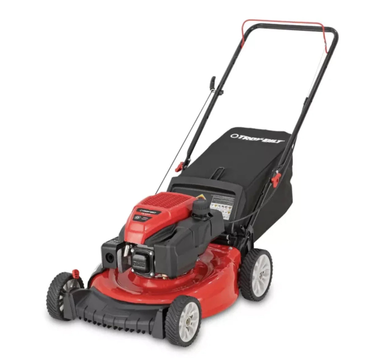Restored Troy-Bilt TB120C | 21in 163cc Walk Behind Push Mower | 3-in-1 Deck (Refurbished)