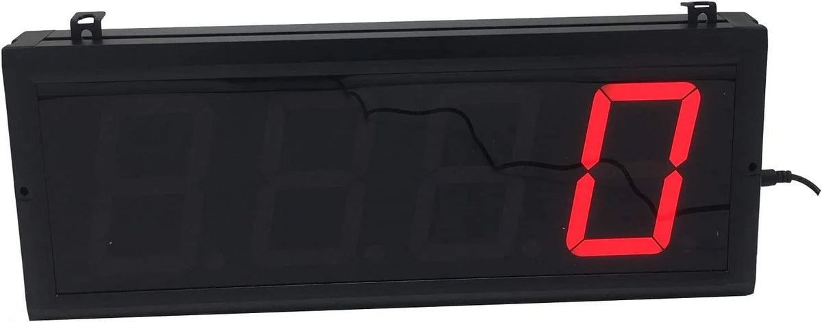 Btbsign LED Up/Down Counter with Switch Box & Remote Red 4'' LED Display 4Digit