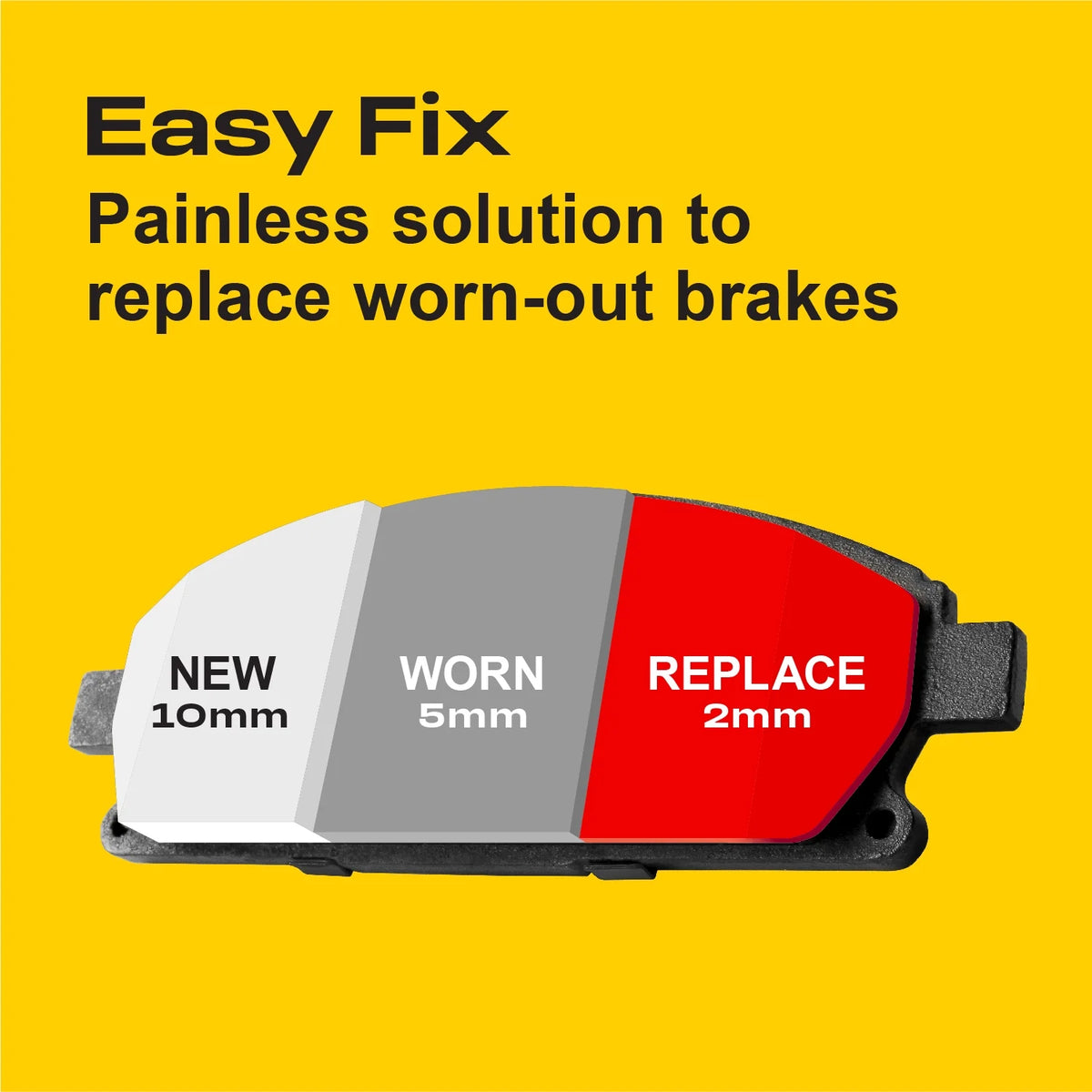 Ultimate Brakes Front Semi-Metallic Brake Pad and Rotor Kit with Hardware WM80502