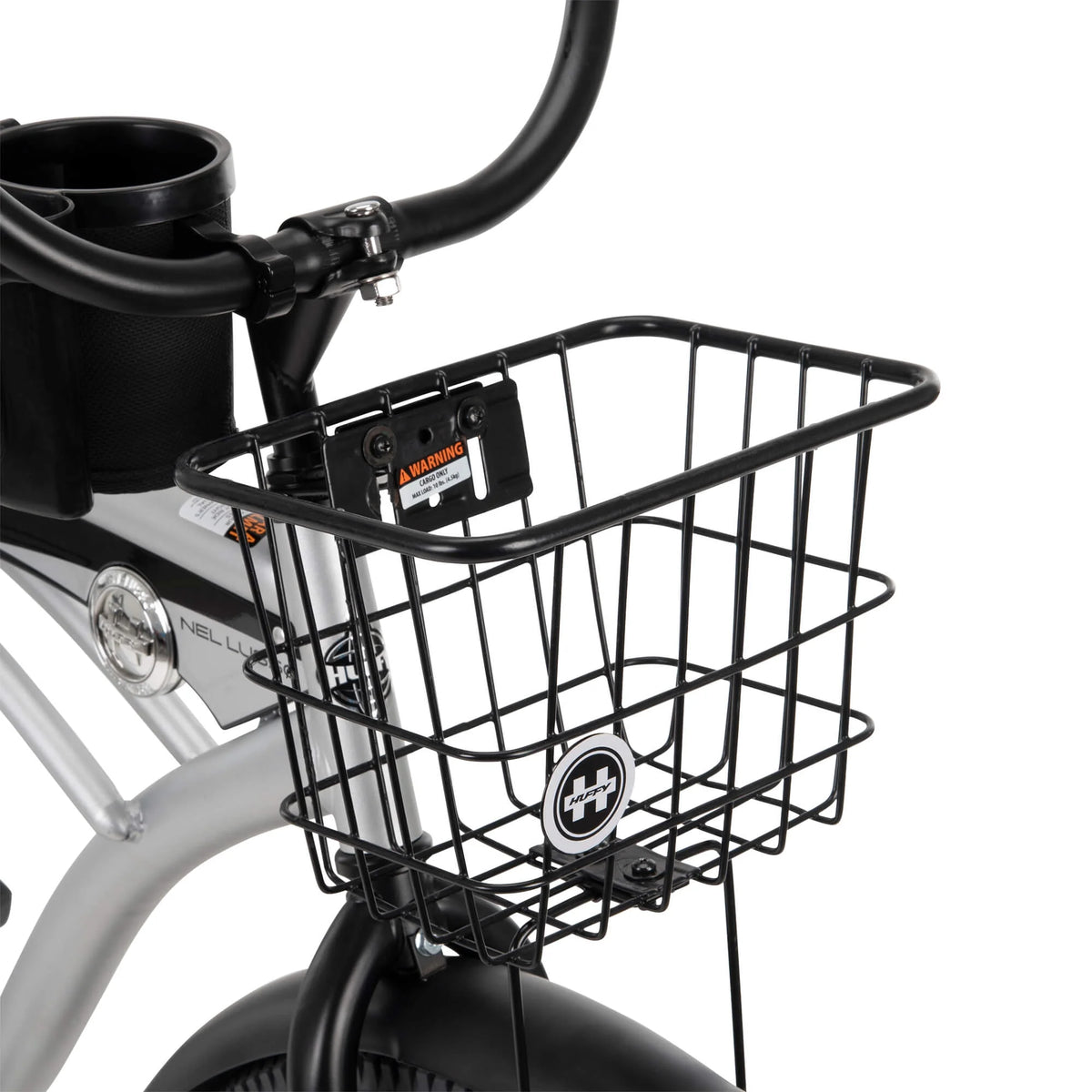 Huffy 26" Nel Lusso Cruiser Bike, Fits Riders 5'0"+, Matte Black, Adult, Men's
