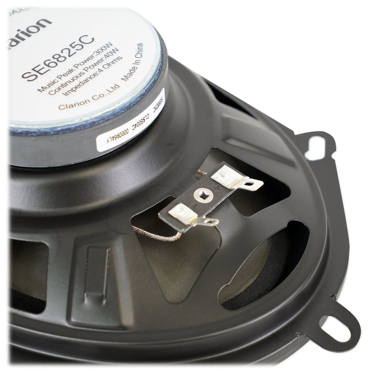 (4) Clarion SE6825C 300 Watt 6x8" 2 Way Car Audio Speakers