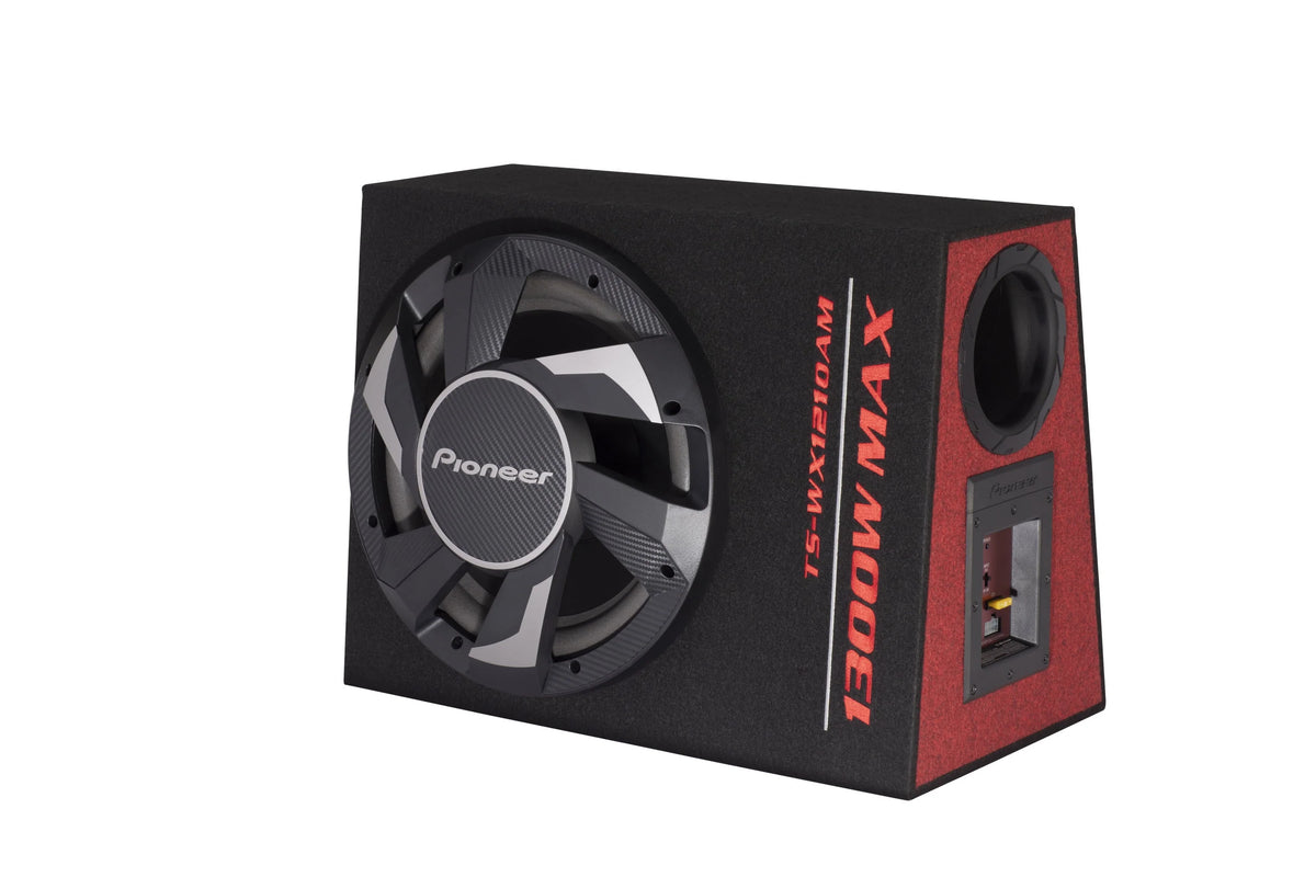 Pioneer TS-WX1210AM 12�?1300 Max Power Ported Enclosure Active Subwoofer with Built-in Amplifier