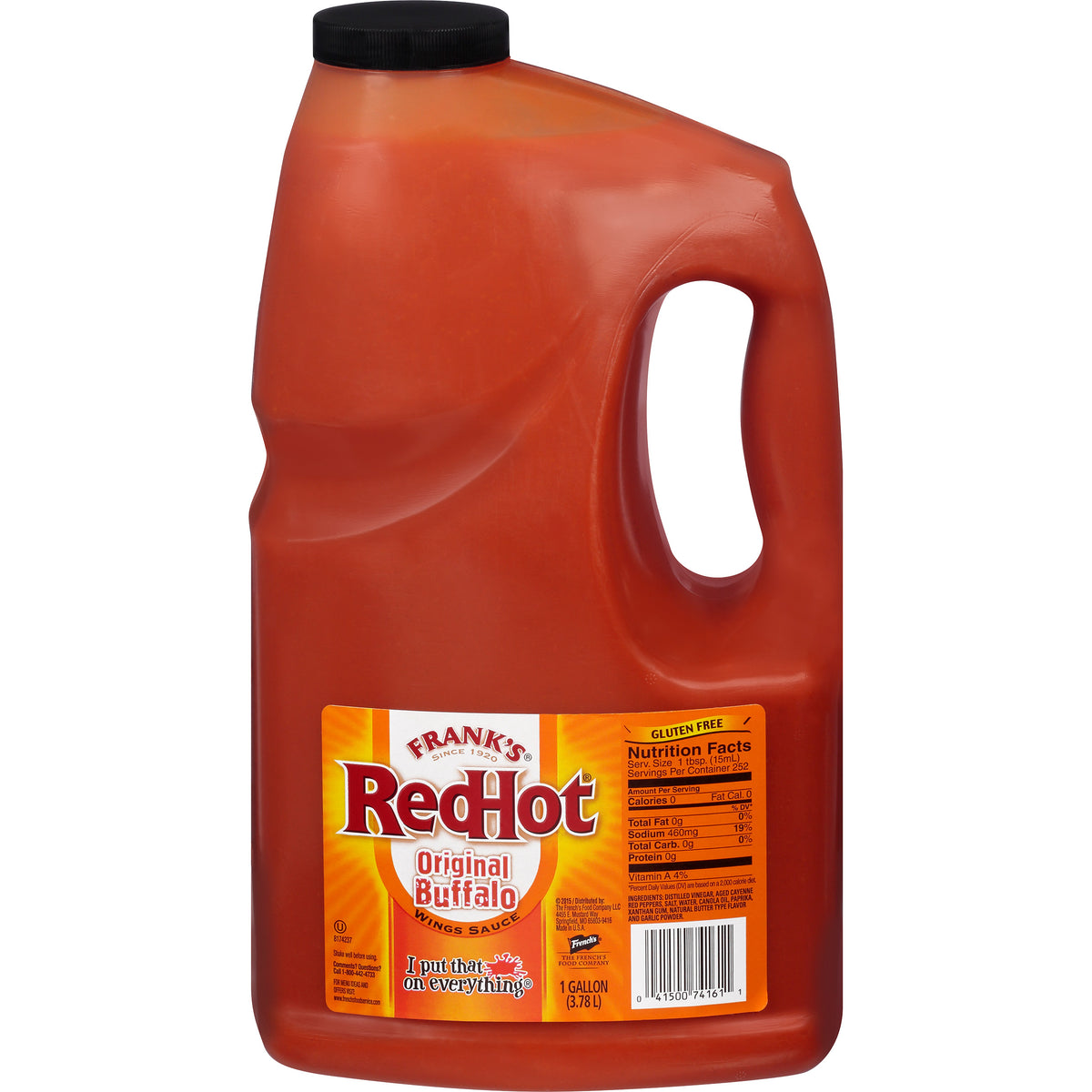 Frank's RedHot Buffalo Wing Sauce, 1 Gallon