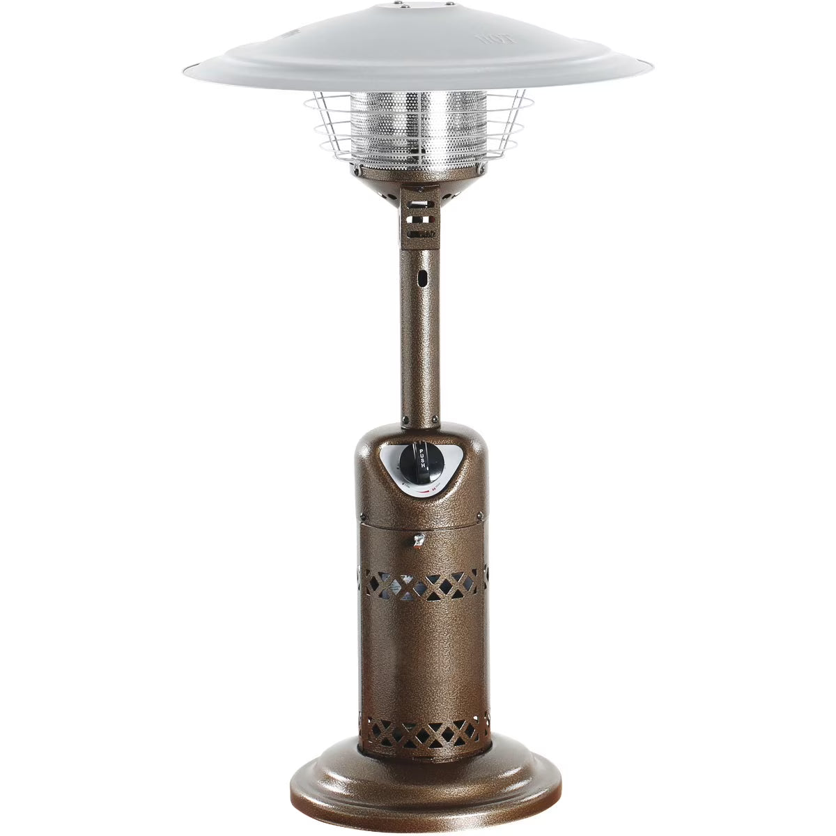 10,000 BTU Bronze Stainless Steel Tabletop Patio Heater SRPT03