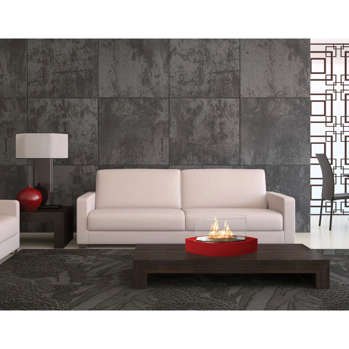 Anywhere Fireplace Tabletop Fireplace-Lexington Model Black