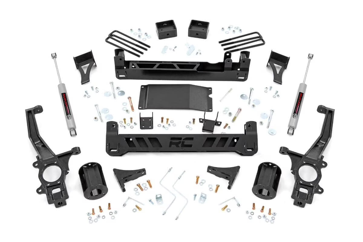Rough Country 6" Lift Kit (fits) 2005-2020 Frontier | N3 Shocks | Lifted Knuckle Suspension System | 87930