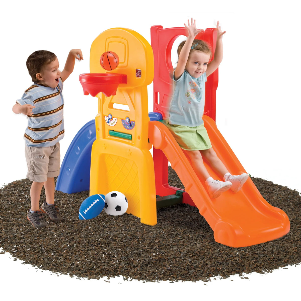 Step2 All Star Sports Climber With Slide And Balls