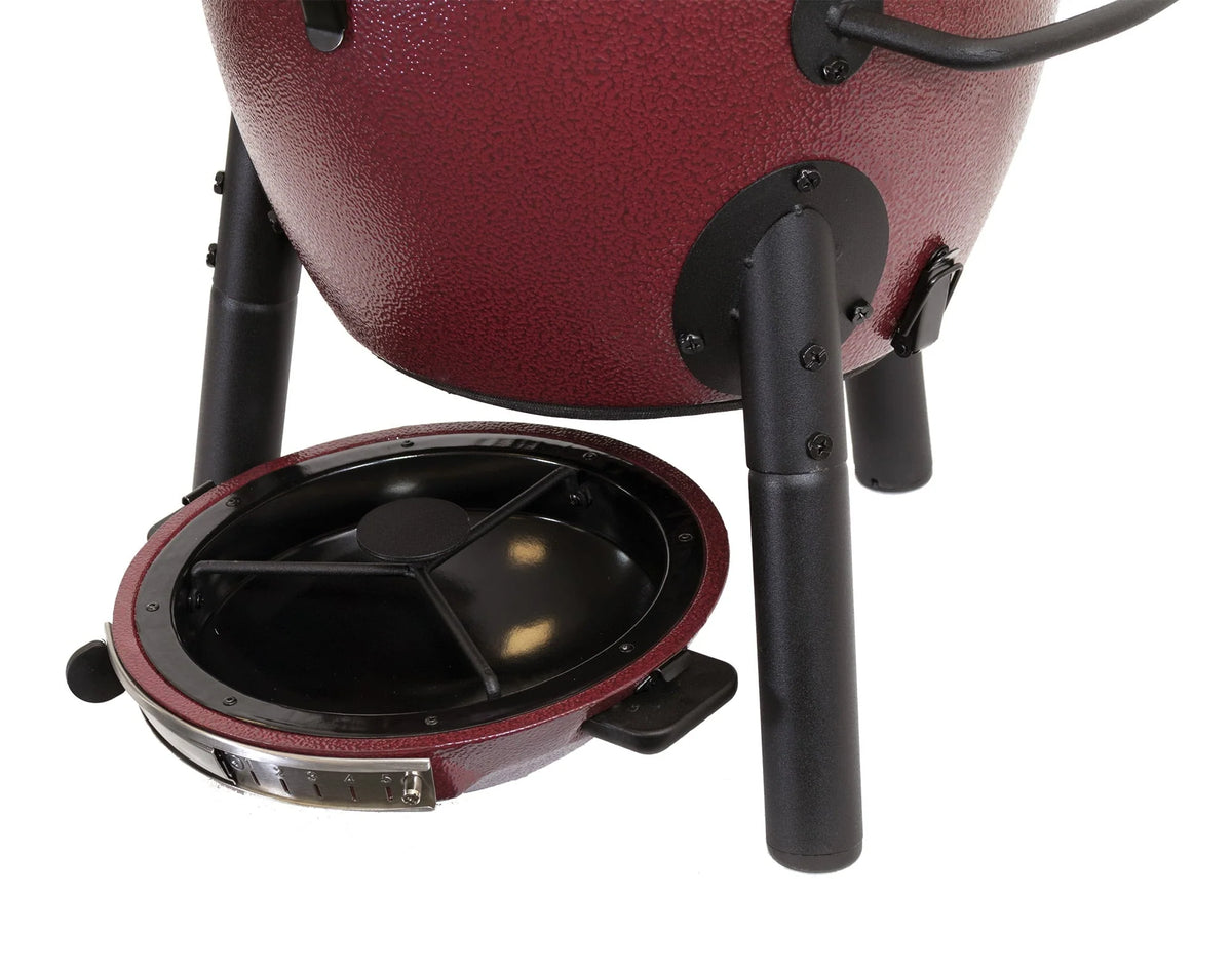 Char-Griller AKORN Kamado Jr Kooker, Red, E06614