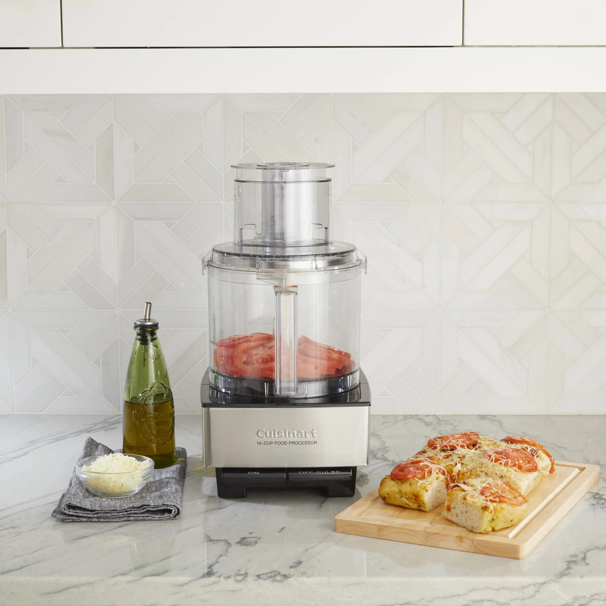 Cuisinart 14BCNYCB 14-Cup Food Processor, Navy