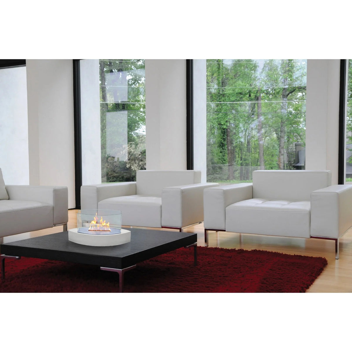 Anywhere Fireplace Tabletop Fireplace-Lexington Model Black