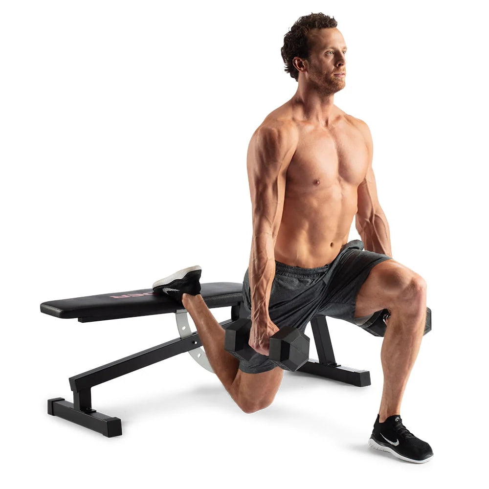 Weider Legacy Adjustable Bench with 14 Positions, 410 Lb. Weight Limit