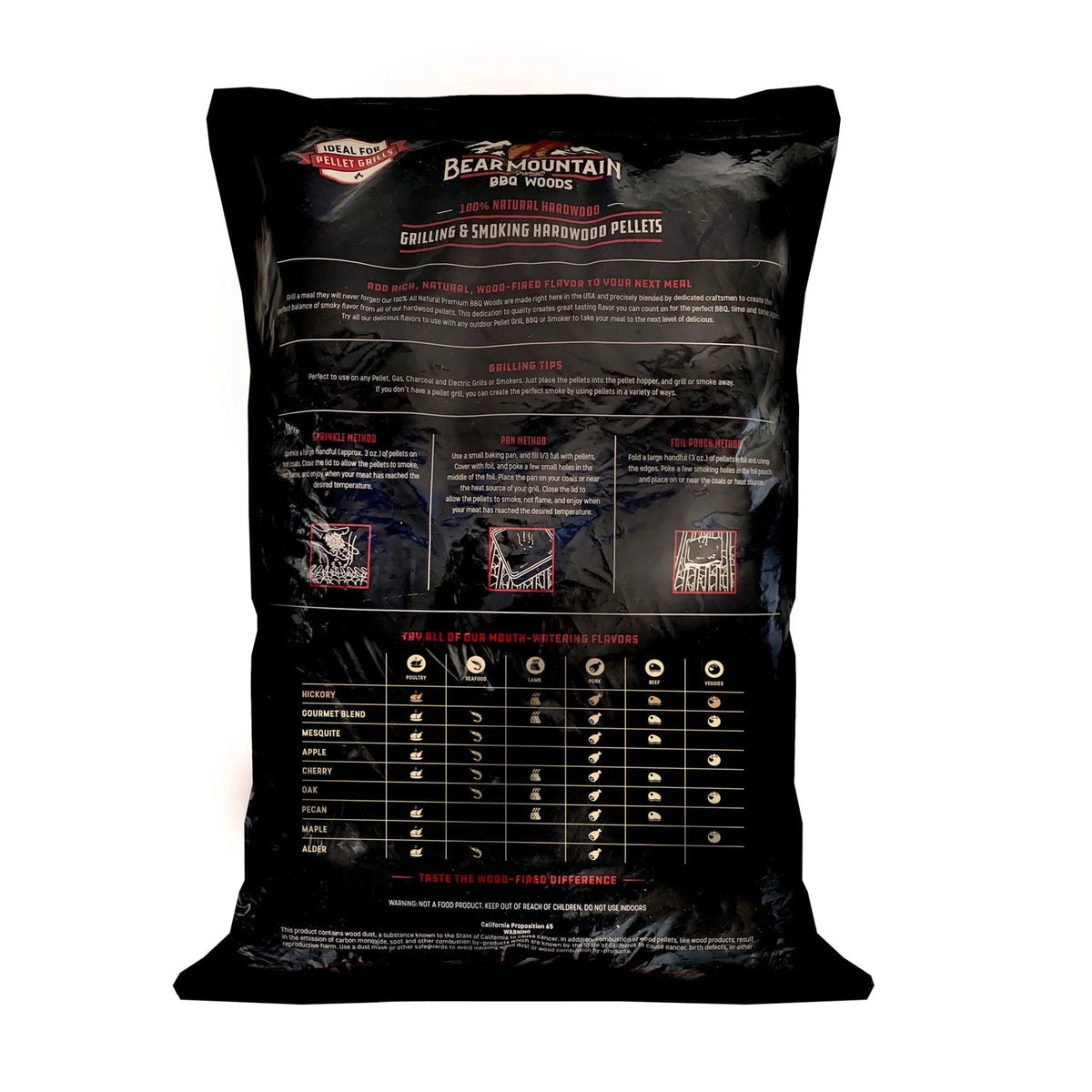 Bear Mountain BBQ Hardwood Gourmet Blend Smoker Pellets for Grill, 20 Lbs