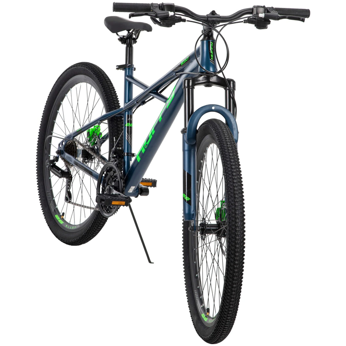 26-Inch Scout Men's 21-Speed Hardtail Mountain Bike, Denim Blue