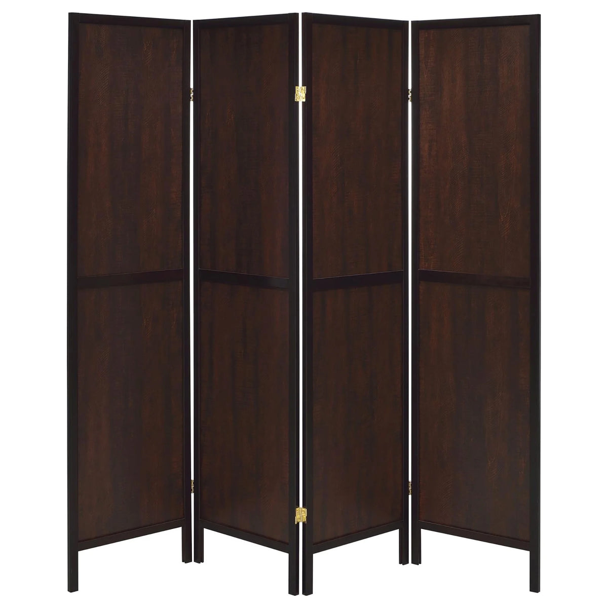 Privacy Screen 82.8'' W x 65'' H 6 - Panel Solid Wood Folding Room Divider, Natural,Outdoor Privacy Screen