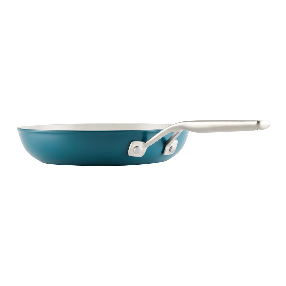 KitchenAid Hard-Anodized 10 Pcs Ceramic Induction Cookware Set, Dishwasher Safe and Oven Safe to 500��F, Agave Blue
