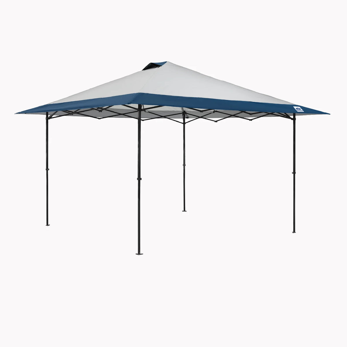 E-Z UP 13x13 ONE-UP Instant Canopy Tent �?Pop Up Outdoor Shade Tent with Vented Top, Adjustable Height & Roller Bag