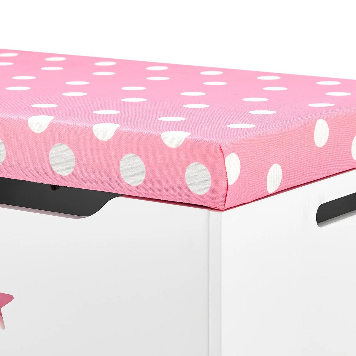 Sturdis Wooden Toy Box Spacious Storage for Home Organization, White