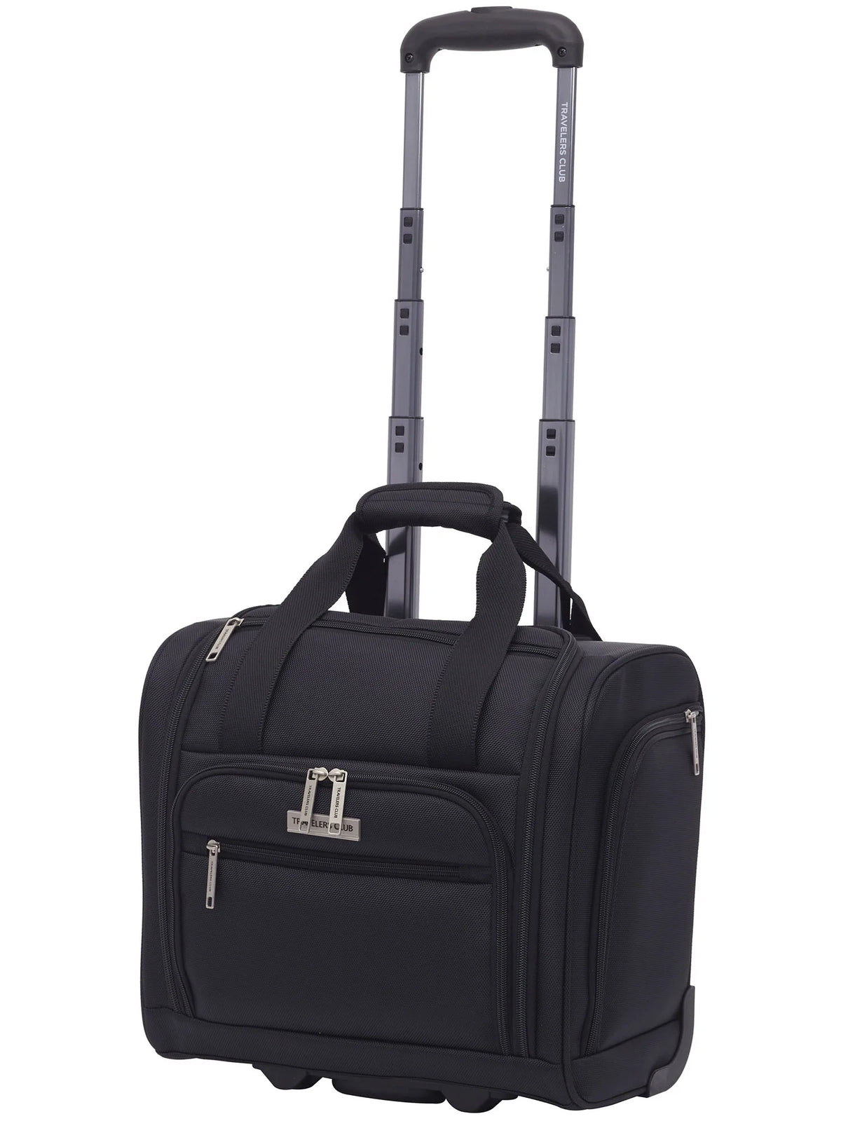 Travelers Club 14 Piece Value Travel Luggage Set - Black