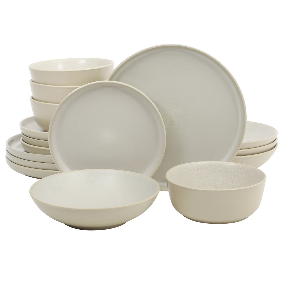 Gibson Elite Tribeca Loft 16-Piece Dinnerware Set - Service for 4 - Matte Blue