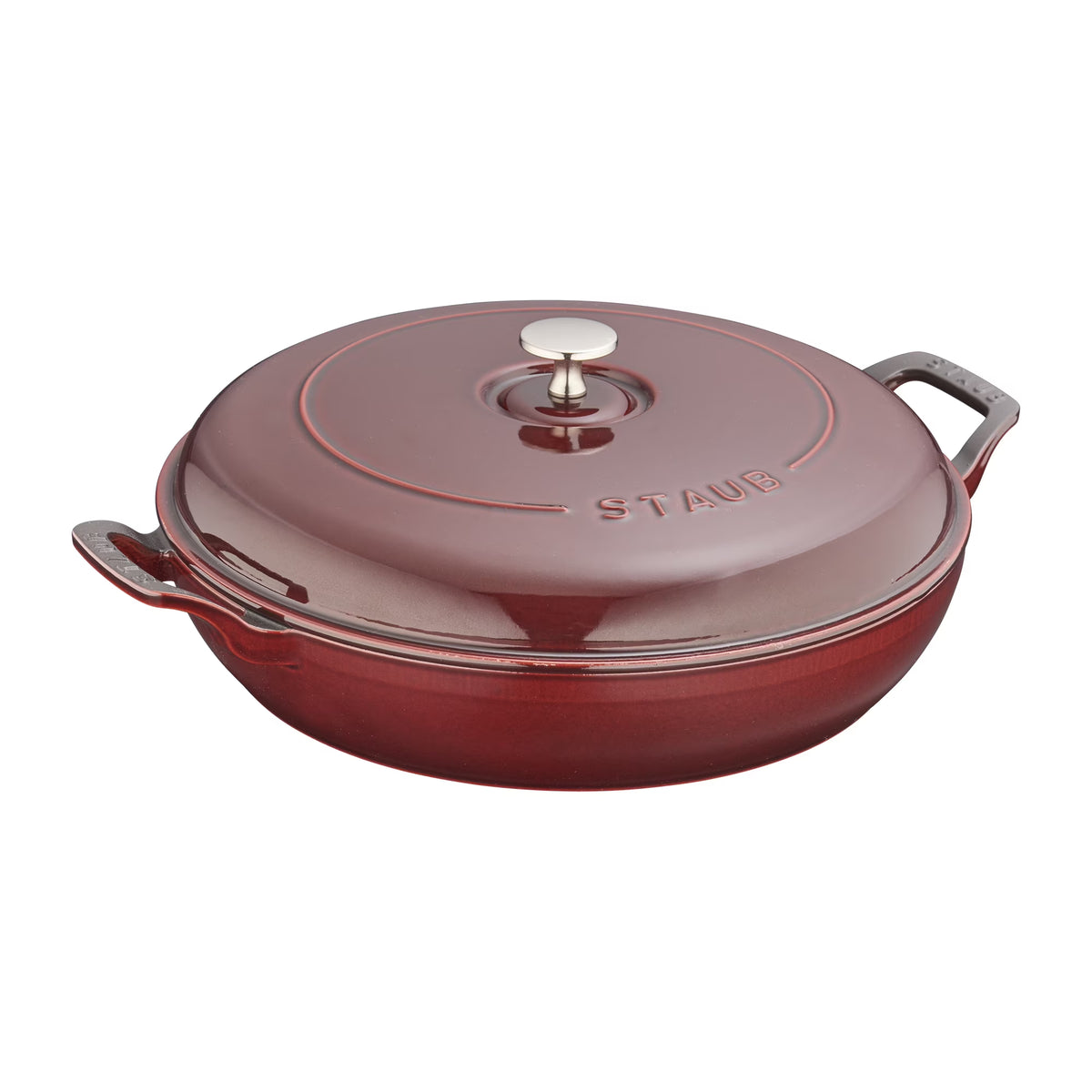 Staub Cast Iron 3.5-qt Braiser - Graphite Grey
