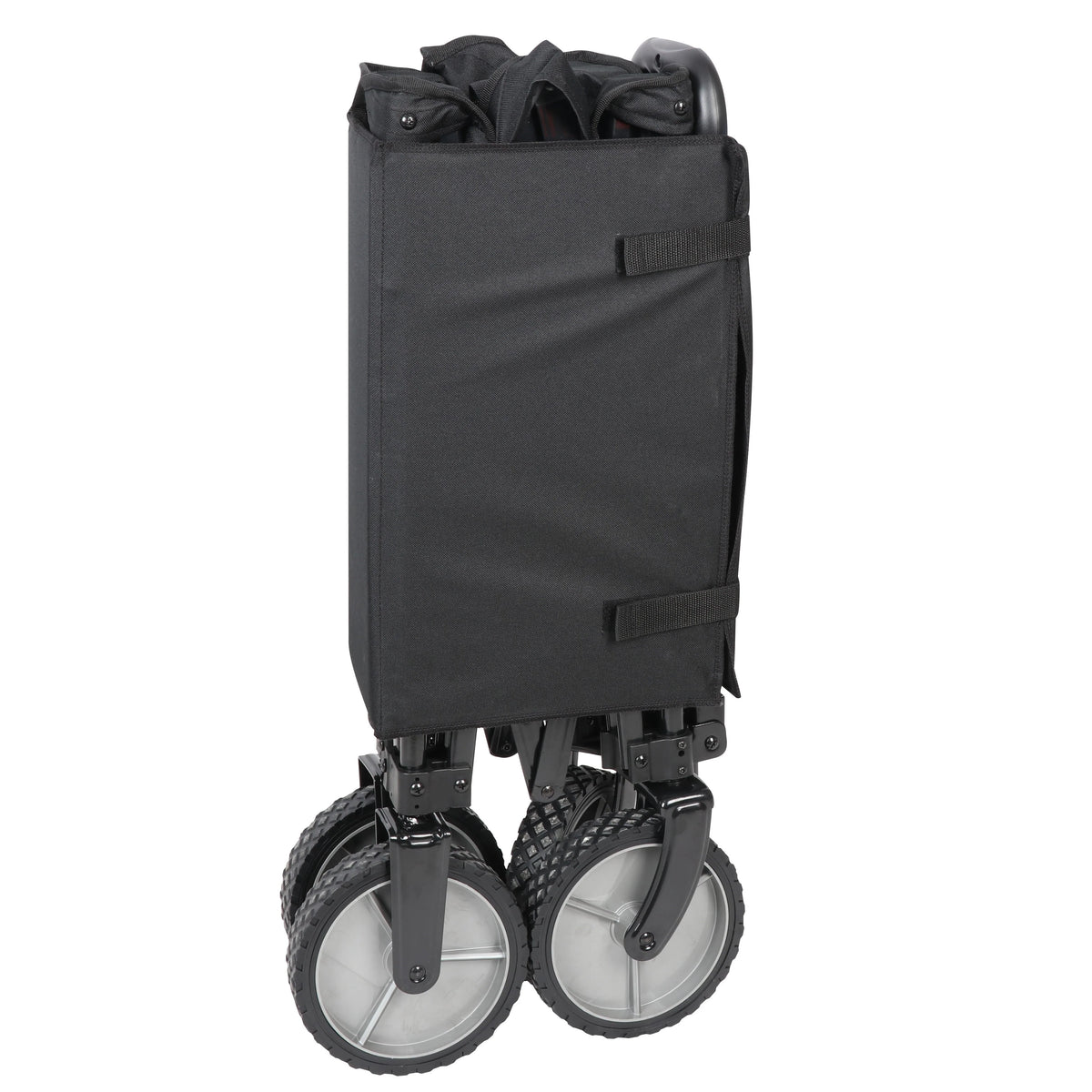 Ozark Trail Multi-Purpose Big Bucket Cart, Black Wagon, 24 inches in Height