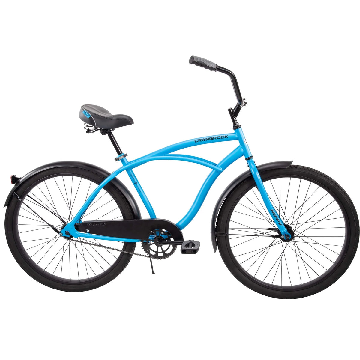 Huffy 26" Cranbrook Men's Comfort Cruiser Bike, Matte Blue