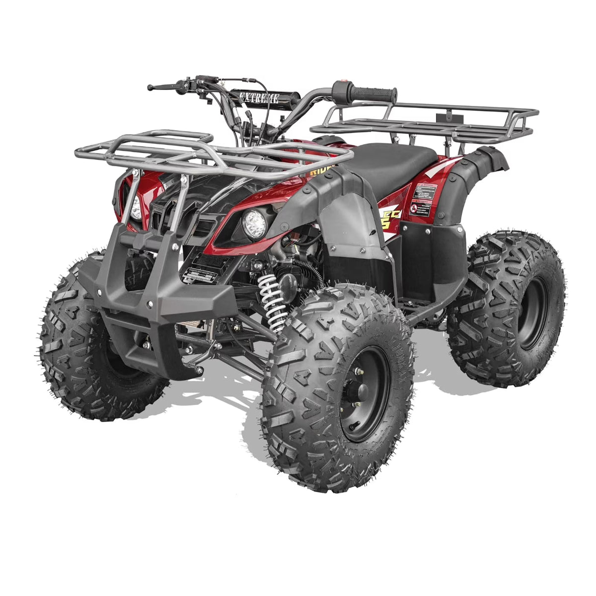 Cougar Rider Air Cooled 125cc ATV with Reverse Remote Kill Switch LED Lights