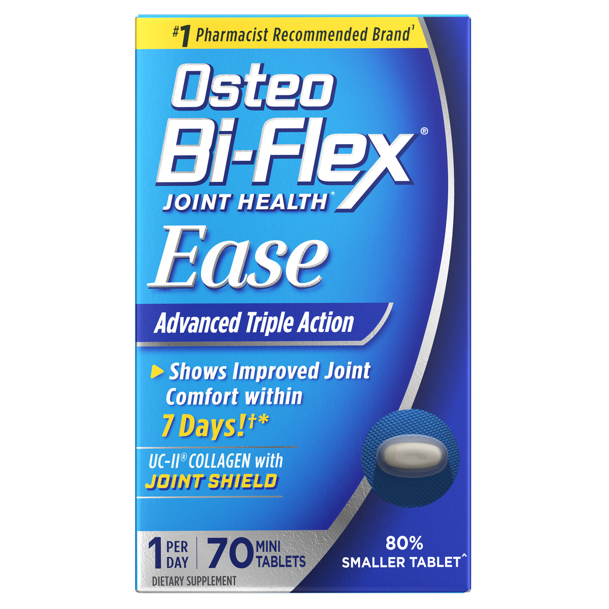 Osteo Bi-Flex Ease with UC-II Collagen, 70 Tablets