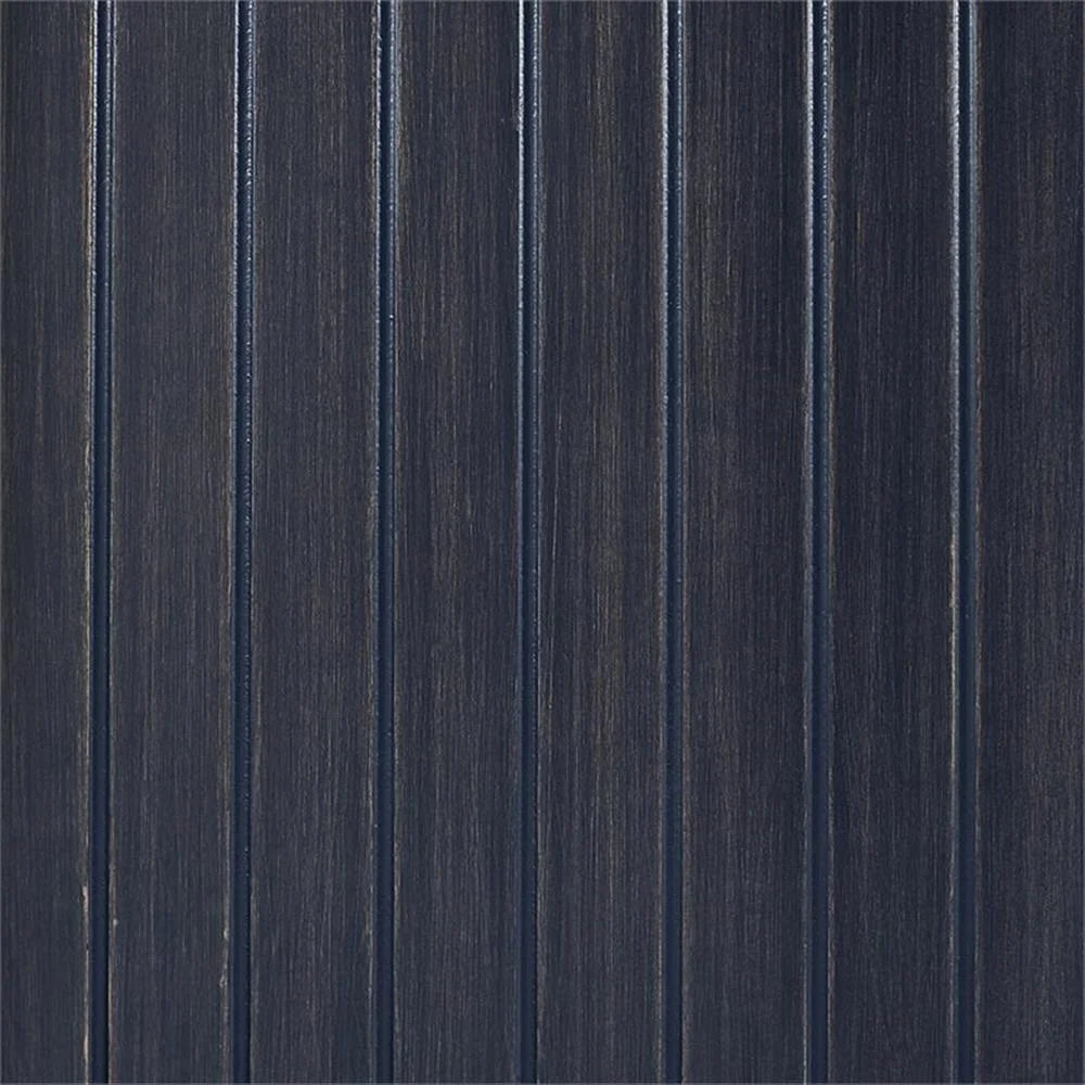 Bowery Hill 4-Hook Coastal Wood Hall Tree in Distressed Navy