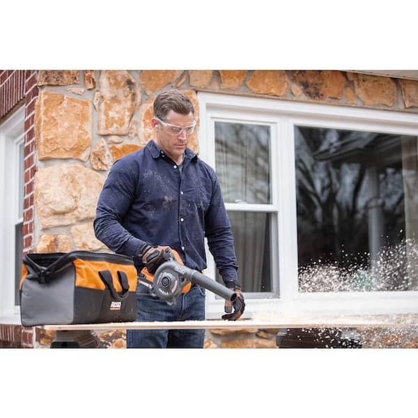 18V Cordless 8-Tool Combo Kit with (3) Batteries, Charger, and Bag with 18V Hand Vacuum