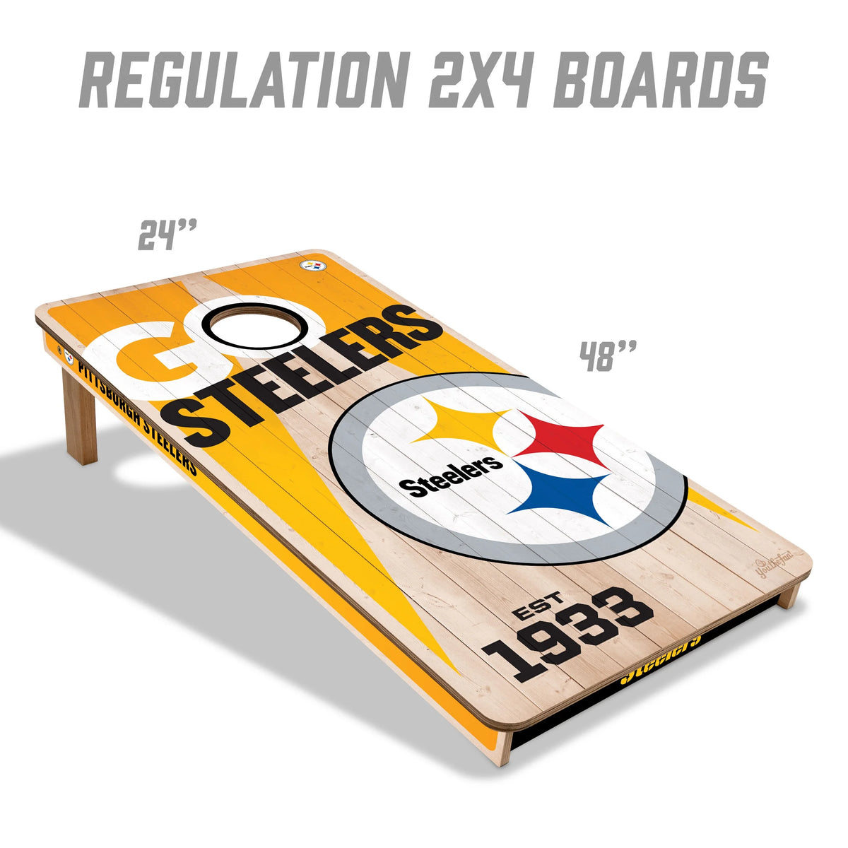 YouTheFan NFL Buffalo Bills 2' x 4' Cornhole Game