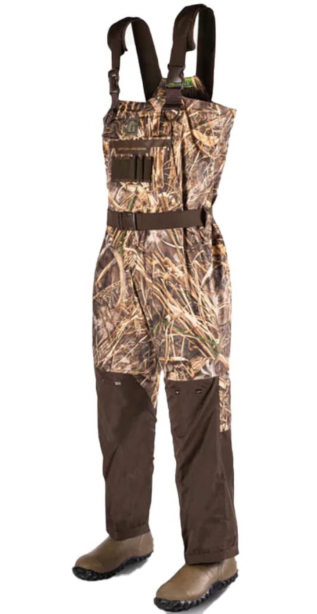 Gator Waders Shield Insulated Waders - Men's, Mossy Oak Bottomland, 12 US, Long
