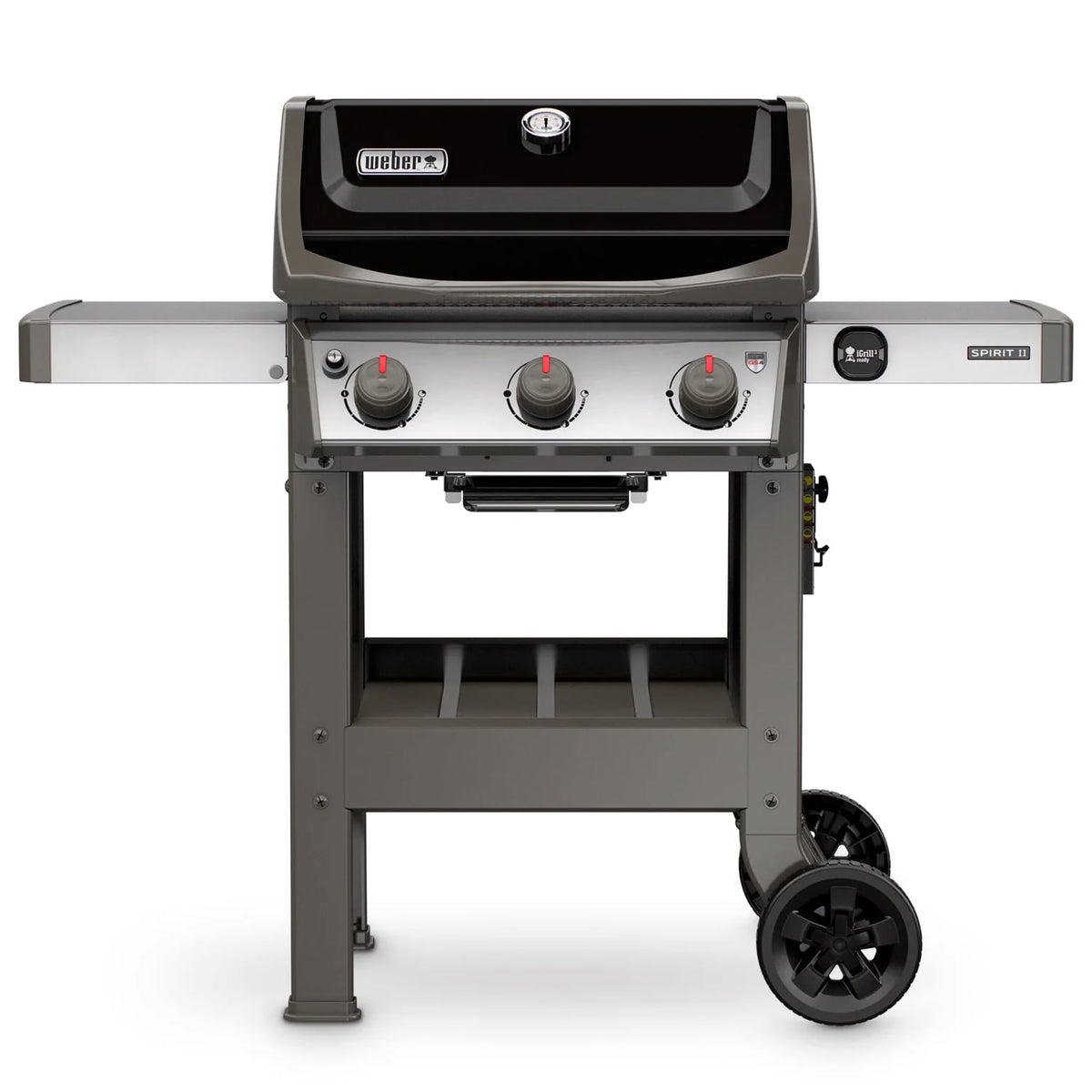 Spirit II E-310 Propane Gas Grill, Black