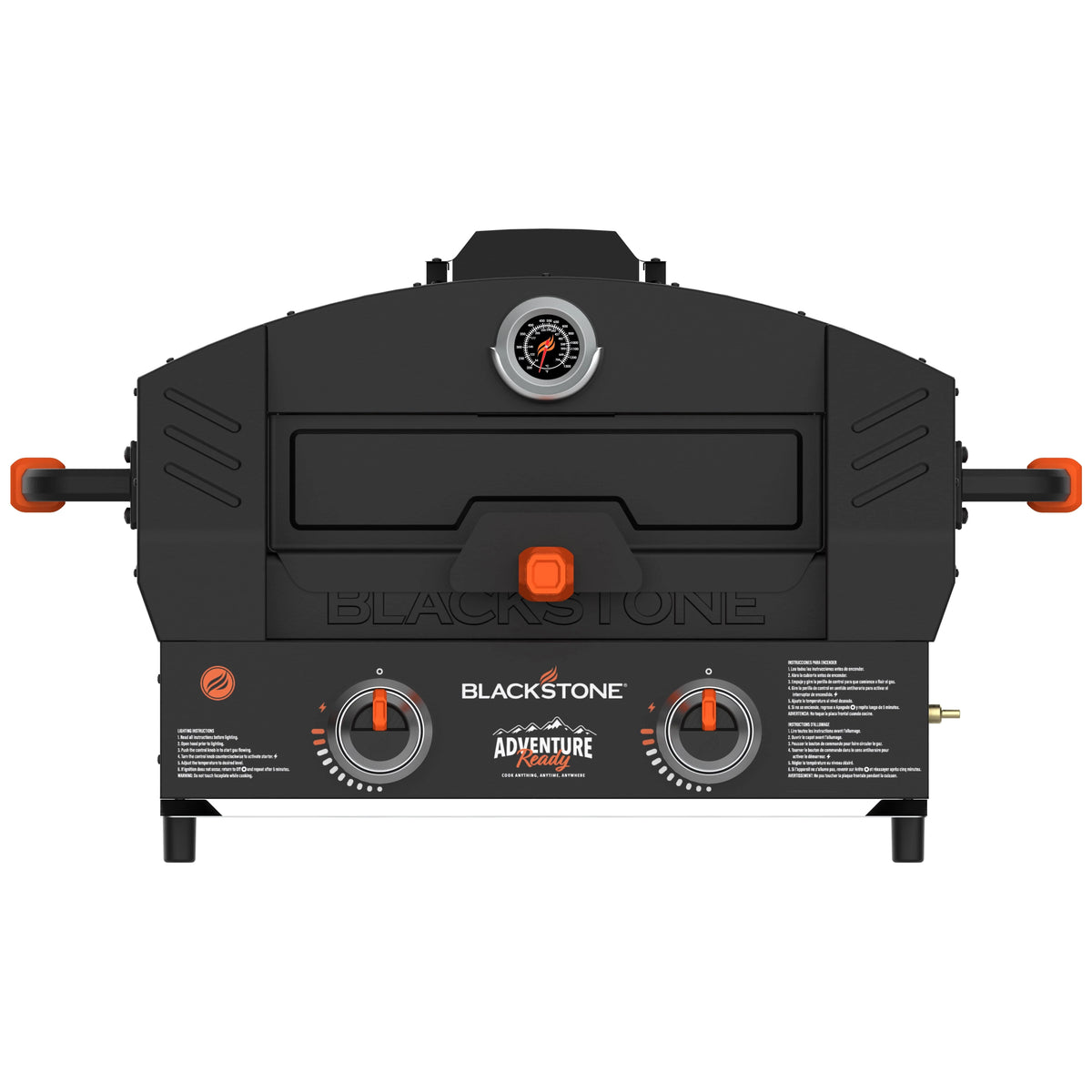Blackstone Steel Outdoor Propane Pizza Oven Add on – Fits 22” Tabletop Models