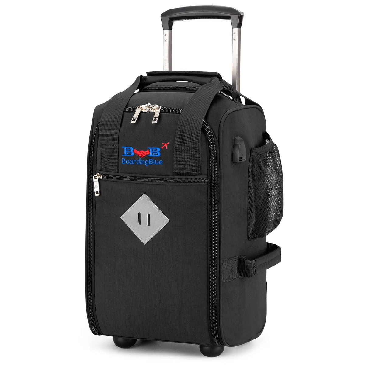 17" Rolling Personal Item Under Seat Duffel for United Airlines