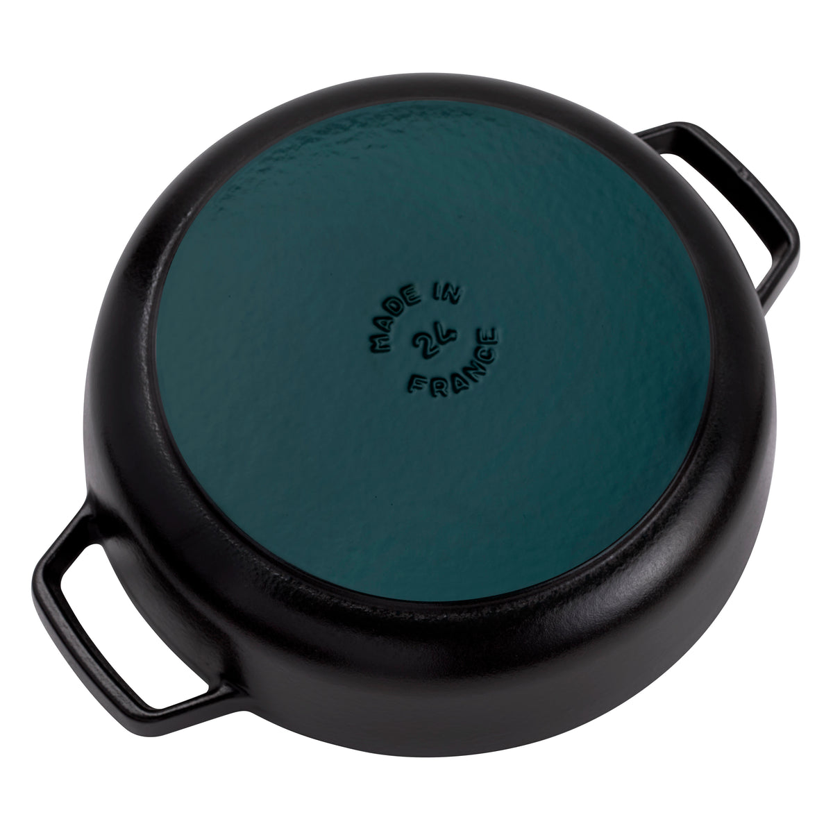 Staub Cast Iron 2.5-qt Saute Pan with Dragon Lid - Cherry
