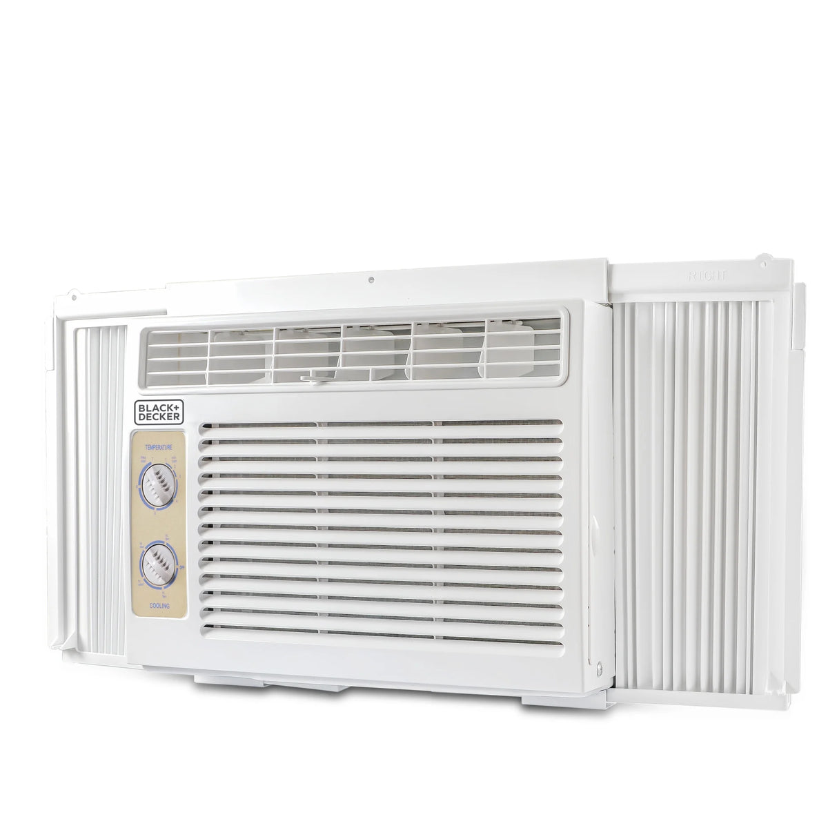 BLACK+DECKER BD05MWT6 Window Air Conditioner 5000 BTU, Cools up to 150 Square feet, White