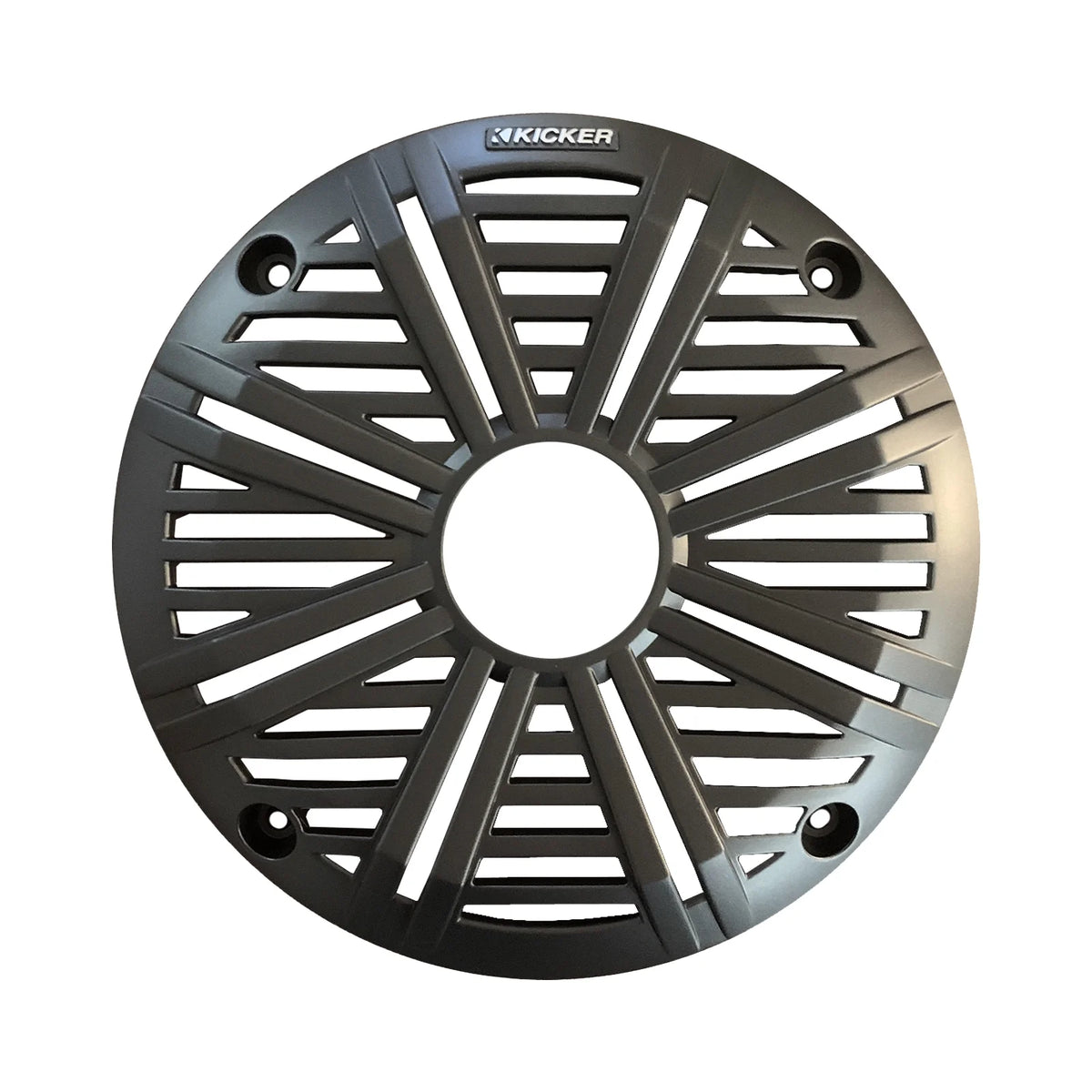 Kicker 46KMC2 Receiver + 2 Pairs 6.5" 2Way 195W Speakers w/ White Grilles, 50-ft Wire, 22" Antenna