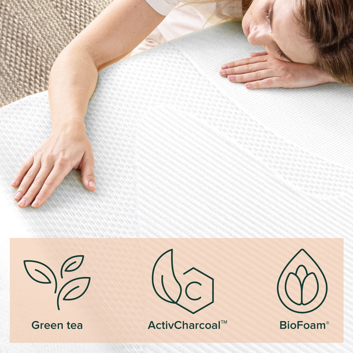 Zinus Spa Sensations Serenity 8" Memory Foam Mattress, Twin