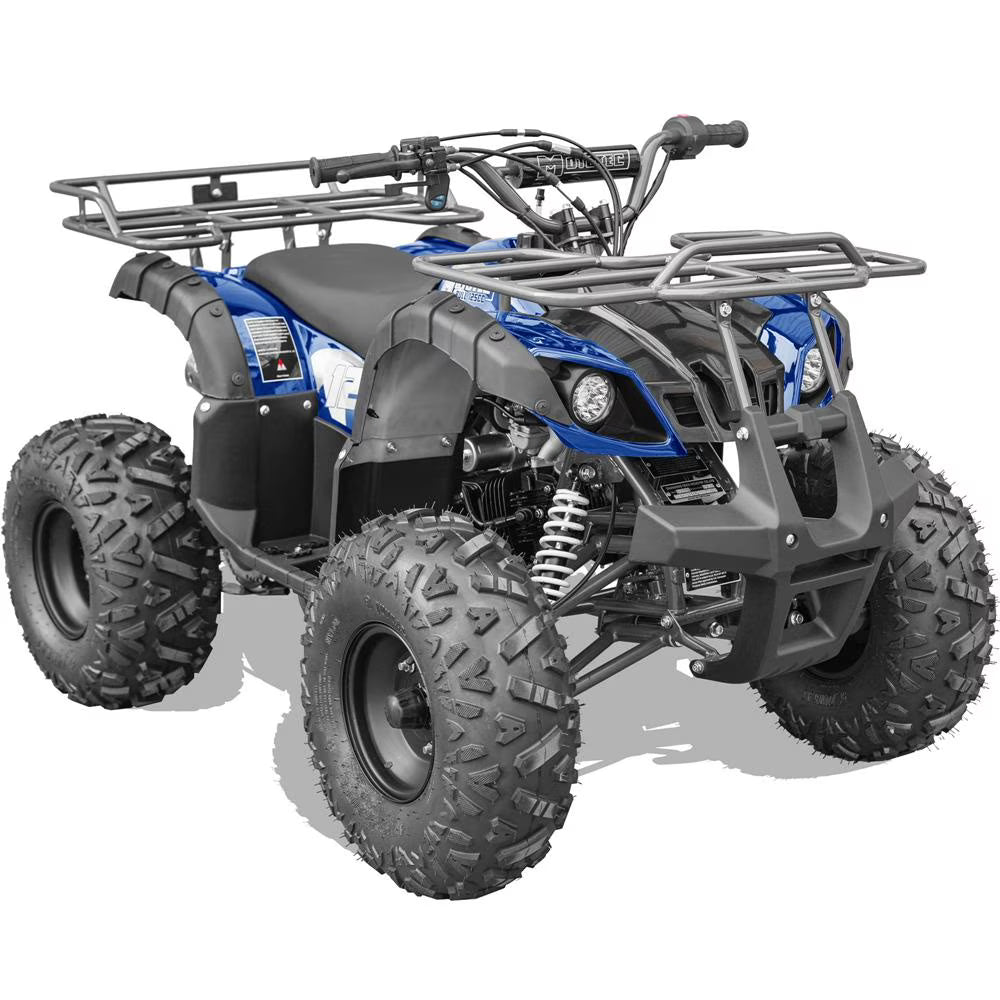 MotoTec Bull 125cc ATV with Front and Rear Racks
