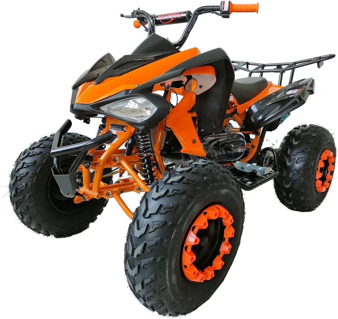 X-Pro Brand New 200cc Gas ATV, Automatic Transmission with Reverse LED Headlights Big 23"/22" Tires